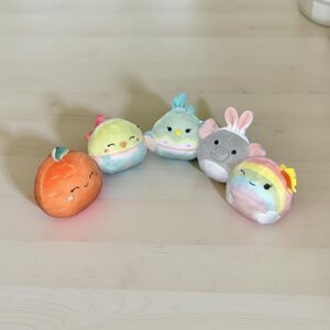 2022 Easter Squad Sunshine Cherish Aimee Justine & Caroleena Squiahmallow 5”